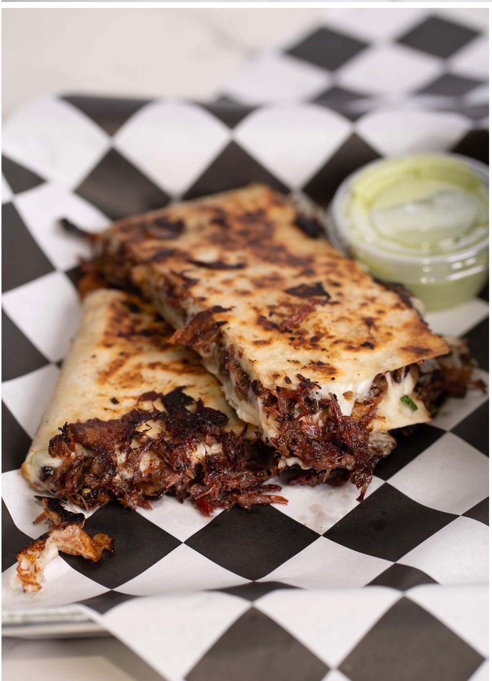 Oxtail Quesadilla